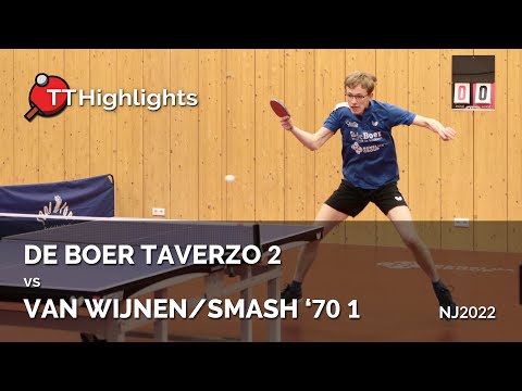De Boer Taverzo 2 - vanWijnen/Smash '70 1 | 2022-10-08 | Eredivisie najaar 2022