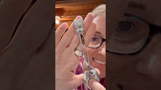 Making a Hello Kitty spoon ring! #spoonring #hellokitty #sanrio #diy #upcyclejewelry