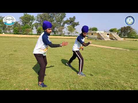 Gatka Paintra (ਪੈਂਤੜਾ) in martial art Gatka demonstration