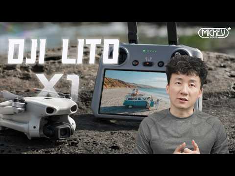 大疆无人机DJI Lito X1使用体验【MickeyworksTV】