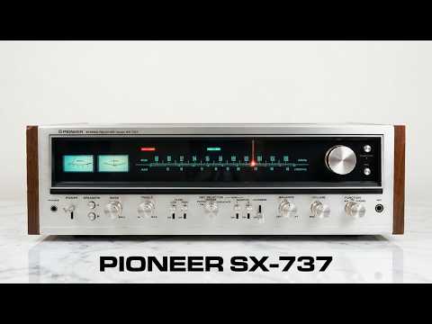 🎶 Pioneer SX-737 / SX737 Vintage Stereo Receiver – Serviced – Cleaned – Tested – Blue LED – Original Wood Case image 19