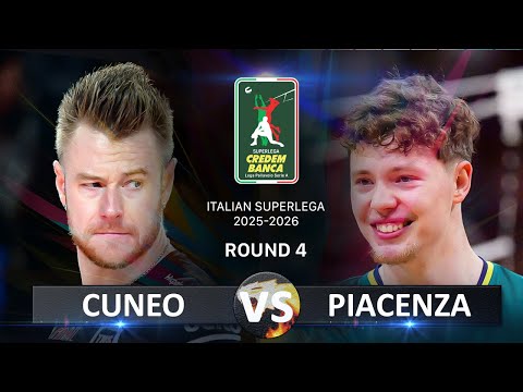 Cuneo vs Piacenza | Italian Volleyball SuperLega 2025/2026