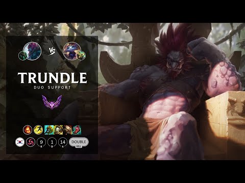 Trundle Support vs Yuumi - KR Master Patch 12.12
