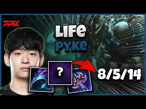 FPX Life Pyke vs Maokai | 14.10