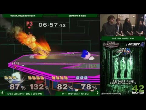 Construct 46 -  EHG | Jon$ + EHG | Life vs WIT | ORLY + hot - Melee Doubles WF
