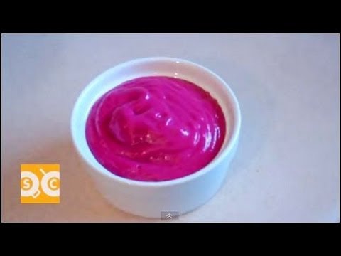 HOMEMADE BEETROOT DIP RECIPE - VALENTINES DAY DIP