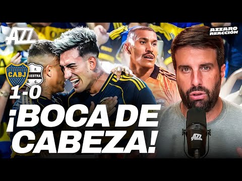 AZZARO REACCIÓN - DIFÍCIL TRIUNFO DE BOCA 1-0 ANTE RIESTRA EN EL DEBUT DEL APERTURA