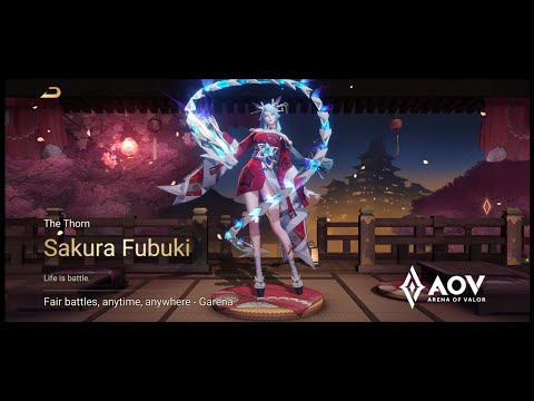 AOV GAMEPLAY - VERES - SAKURA FUBUKI SKIN