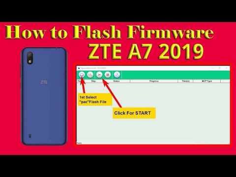 ZTE A7 2019  Flash With Firmware SPD Tool Hang On Logo Fix  Dead Boot Repair ( How To Flash )