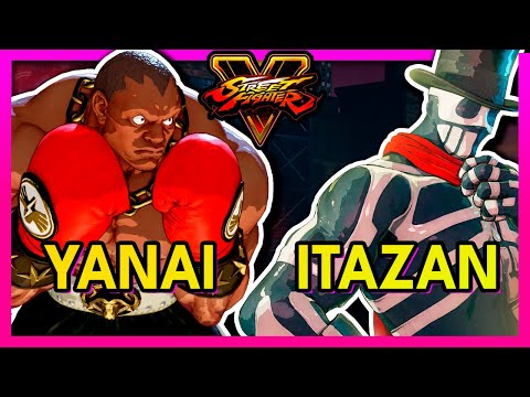 SFV 🥊 Yanai (BALROG) VS Itazan (G) 🥊 スト5  🥊 SF5 🥊 Street Fighter 5