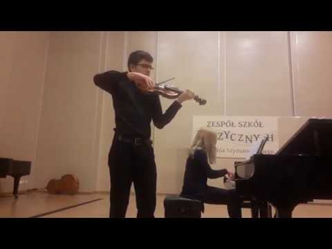 Adam Falenta - Édouard Lalo, Symphonie espagnole - 3rd movement