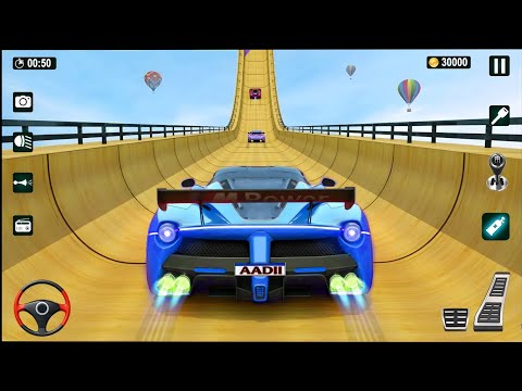 Crazy GT Racing Cars 2025 - Mega Ramp Car Game 2025 - Android Gameplay 