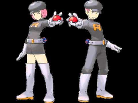 Pokemon- Heart Gold and Soul Silver- Radio Tower Team Rocket- Music