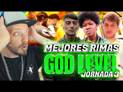 LA MEJOR FECHA HASTA AHORA | Las MEJORES RIMAS de la GOD LEVEL GRAND SLAM! | Fecha 3
