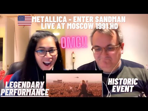 🇩🇰NielsensTv REACTS TO Metallica - Enter Sandman Live Moscow 1991 HD -LEGENDARY PERFORMANCE 😱🤟🎸