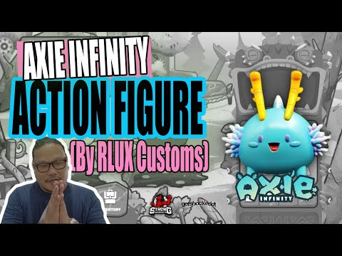 AXIE INFINITY ACTION FIGURE by RLUX CUSTOMS #AXIE #INFINITY #ACTION #FIGURE #RLUX #CUSTOMS