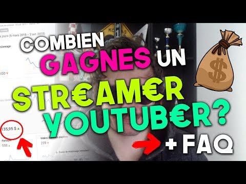 COMBIEN GAGNE UN YOUTUBER / STREAMER ? + FAQ SOLARY / LUNARY / JOUEUR PRO / EGIRL