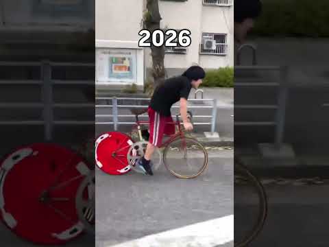 How I have evolved over the past 10 years #fixedgear #trackbike @endangered species dr mtb kor