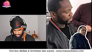 REACTION : 50 cent et Michael Rainey Jr waves !!!! 🌊💯😊   #360waves #50cent #michaelraineyjr