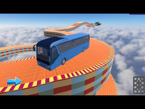 New Bus Stunt Game 2025 | Mega Ramp Impossible Jumps 😱