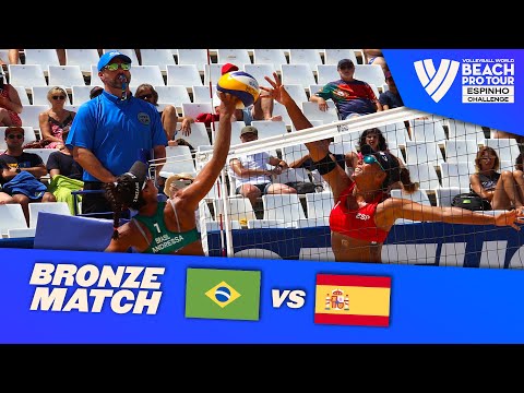 Andressa/Vitoria vs. Soria/González - Bronze Match Highlights Espinho 2022 #BeachProTour
