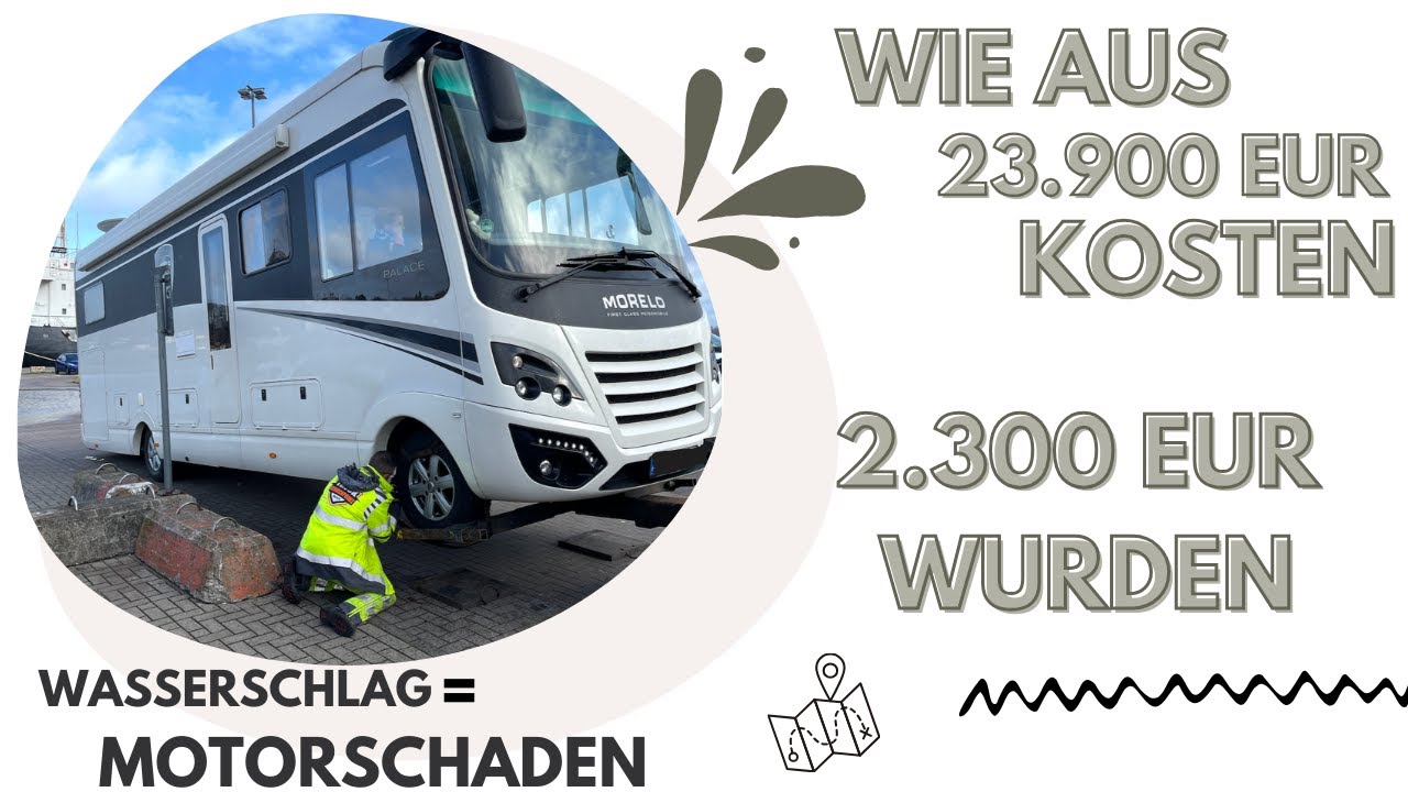 YouTube-Video: Maik Schwede erzaehlt vom 22.000 Euro Motorschaden durch Wasserschlag am Wohnmobil
