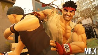 Ryu goes street fighting in Sifu
