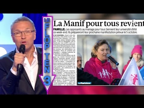 Le FLOP TEN 27 septembre 2014 - On n'est pas couché #ONPC