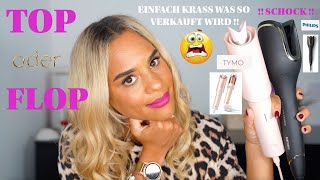 PHILIPPS AUTO CURLER 8000 VS TYMO Curlgo Kabelloser Automatischer Lockenstab im TEST - SO EIN FLOP