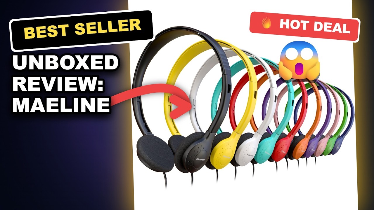 Unboxed Review: Maeline Bulk Classroom Headphones 1000 Pack On-Ear Wired School Headphones