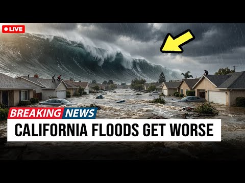 1 MINUTE AGO: Christmas Floods OVERWHELM California — Scientists Warn This Is Unusual