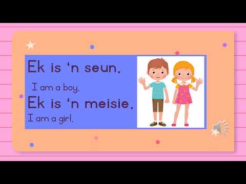 Greetings and days of the week Afrikaans Grade 1 FAL