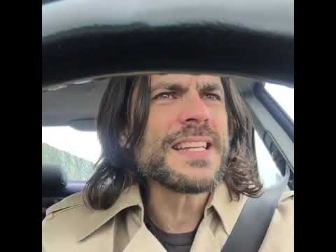 Brian Bell of Weezer practices scenes from "American Buffalo"