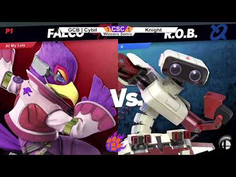 Clocktower Smash 104 - WS - GCB | Cybil (Falco) vs. Knight (R.O.B.) - SSBU