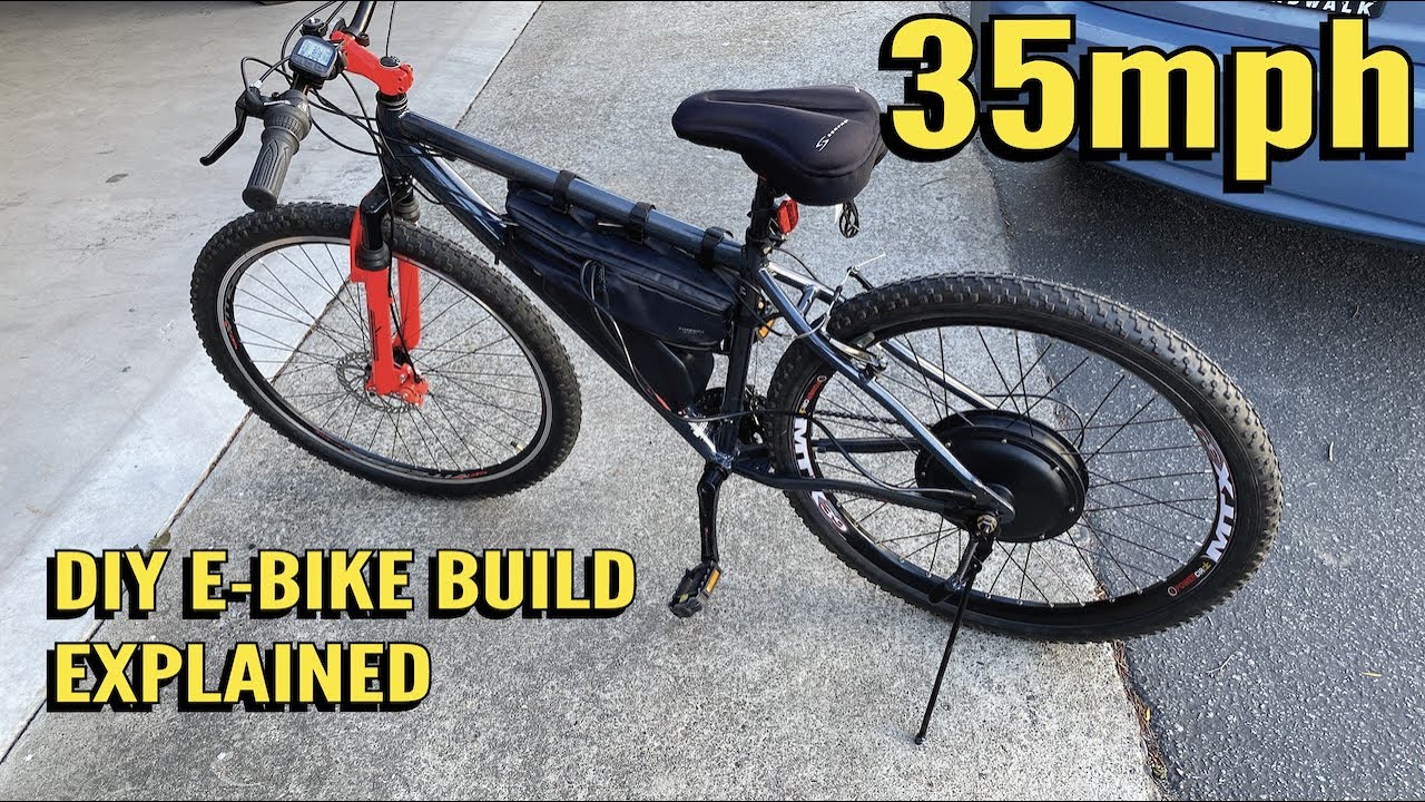 E-Bike Build - 2000w rear hub motor, 52V, 29in. MTX Wheel ALIEXPRESS