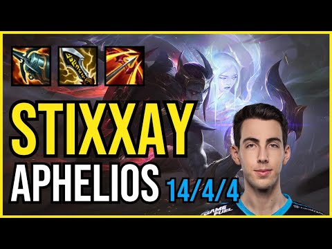 STIXXAY - APHELIOS vs. KAI'SA ADC | NA GRANDMASTER | PATCH 11.1