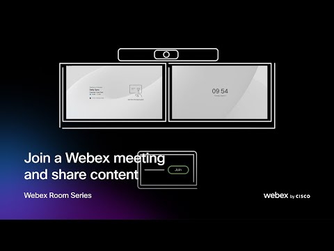 Join a Webex meeting and share content