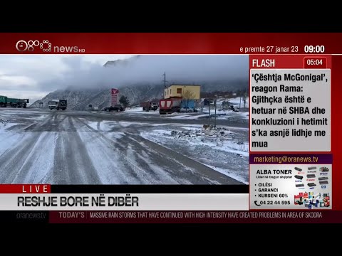 Edicioni informativ - 27 Janar 2023 - Ora 09:00 - Ora News