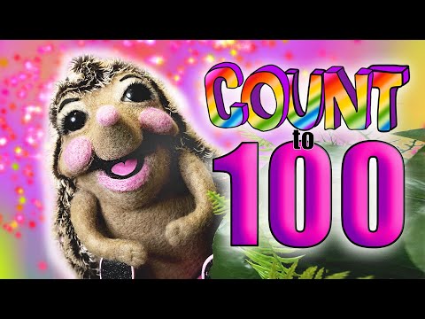 Count 1-100 // FUN Number Learning for Kids // English Counting to 100 with Missy May Hedgehog