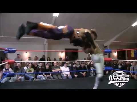 Christian Casanova Knee Strike & Lifting Cutter (Link to Match in Description)