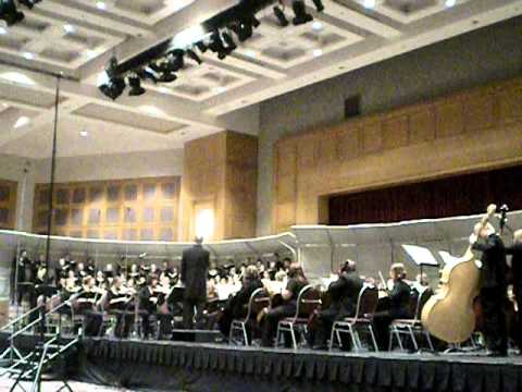 SCSU orchestra and Concert Choir