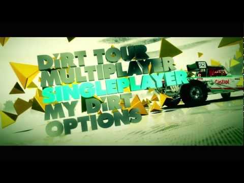 [XBOX 360] DiRT 3 Menu - Part 1