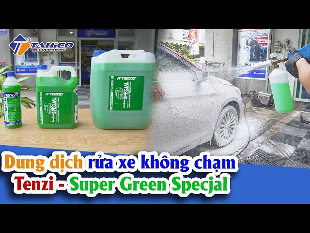 Dung Dịch Rửa Xe Không Chạm Tenzi - Super Green Specjal 21 YouTube Thumbnail