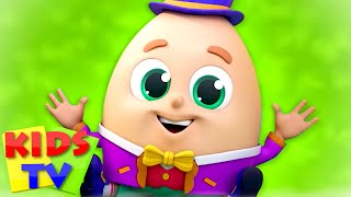 Humpty Dumpty Song + More Nursery Rhymes &amp; Baby Songs | Children&#39;s Music | Super Supremes | Kids Tv