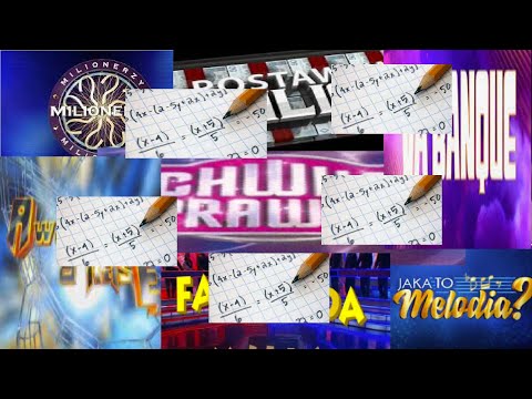 QUIZ: 7 TELETURNIEJÓW W JEDNYM CZĘŚĆ DRUGA (PLUS OGARNĘLIŚMY MATEMATYKĘ, CHYBA)