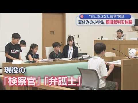 YouTube Video 「3匹の子豚」熱湯が入った大鍋でオオカミを殺害しようとした子豚は有罪か　児童が考える「模擬裁判」　静岡地裁