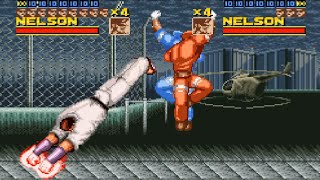 Rival turf SNES 2 players longplay