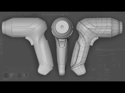 Industrial Design Product Modeling 1 Cinema 4D Modeling Tutorial