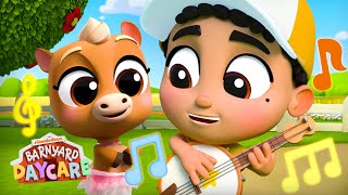 30 Minutes of Music & Games 🎶 w/ Farmer Milo and Baby Farm Animals! | Barnyard Daycare