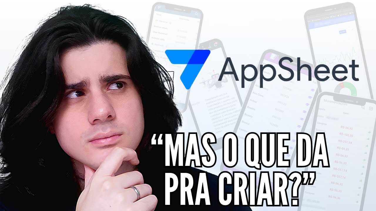 Quais aplicativos AppSheet pode criar?